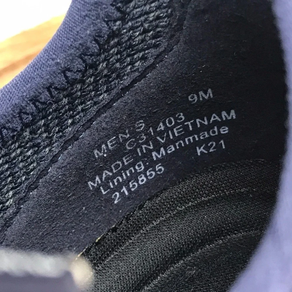 Cole Haan Generation ZeroGrand Stitchlite Sneakers Mens 9 M Navy/Brown Leather‎